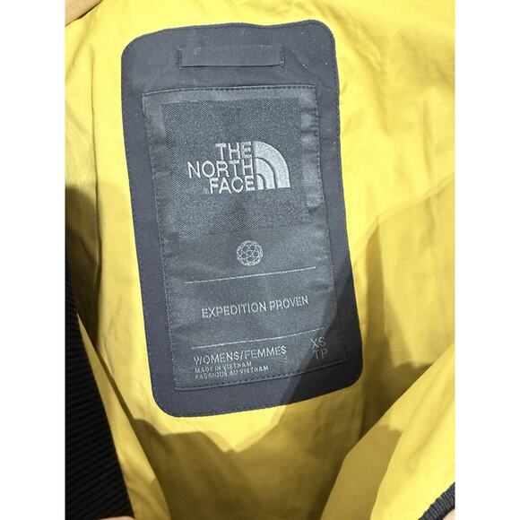 North Face Black Cryos 800 Down Cagoule Pullover Jacket Snowboard CREW Top XS - Picture 3 of 6